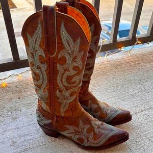 Old Gringo Brown and Cream Western Boots